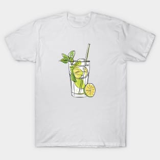 Mojito Pastel Art T-Shirt